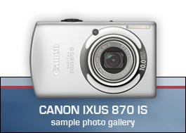 Canon IXUS 870 IS