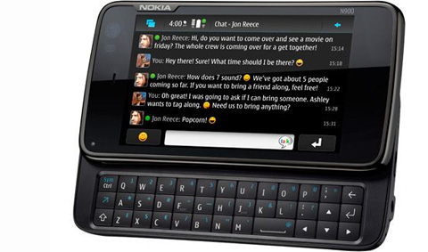Nokia N900 สมาร์ทโฟนหัวใจ ลินุกซ์