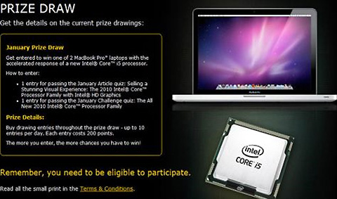 MacBook Pro รุ่นใหม่ใช้ Intel Core i5