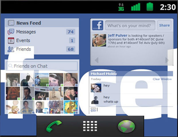 โฉมหน้า Facebook Phone อยากได้กันหรือยัง
