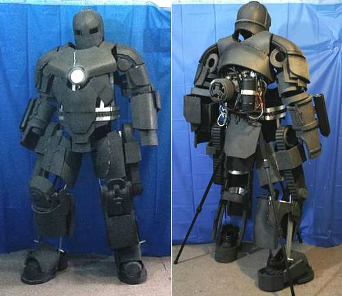 หนุ่มจีนซุ่มทำชุด Iron Man Mark 1