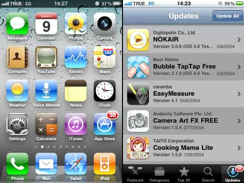 มือใหม่สมาร์ทโฟน: วิธีอัพเดตแอพฯ บน iPhone และ Android