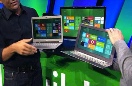Intel ดัน"อัลตร้าบุ๊ค" Win8 จอสัมผัส
