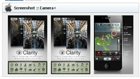 App Protography (แอพฯตกแต่งภาพ) iOS : Camera+