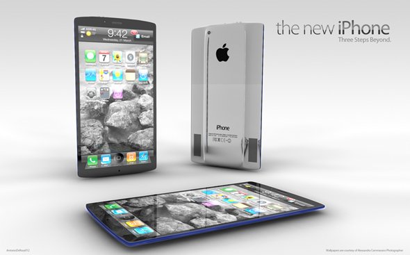 หรือ iPhone 5 จะมีหน้าตาแบบนี้...ถูกใจมั๊ยคร้าสาวก Apple!