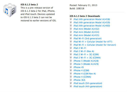 Apple โว! iOS 6.1.3 กันเจลเบรคได้