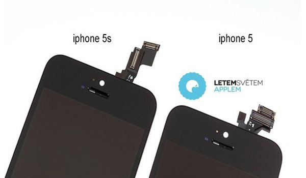 เปรียบเทียบ ชิ้นส่วนภายใน ระหว่าง iPhone 5S และ iPhone 5